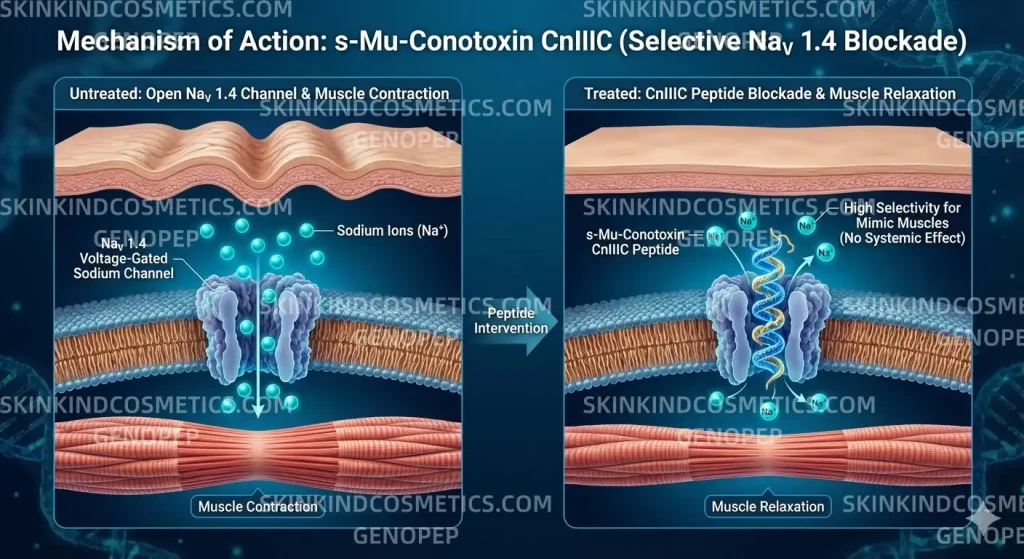 S-Mu-Conotoxin Cniiic (CAS: 936616-33-0) Anti-Wrinkle Peptides 1