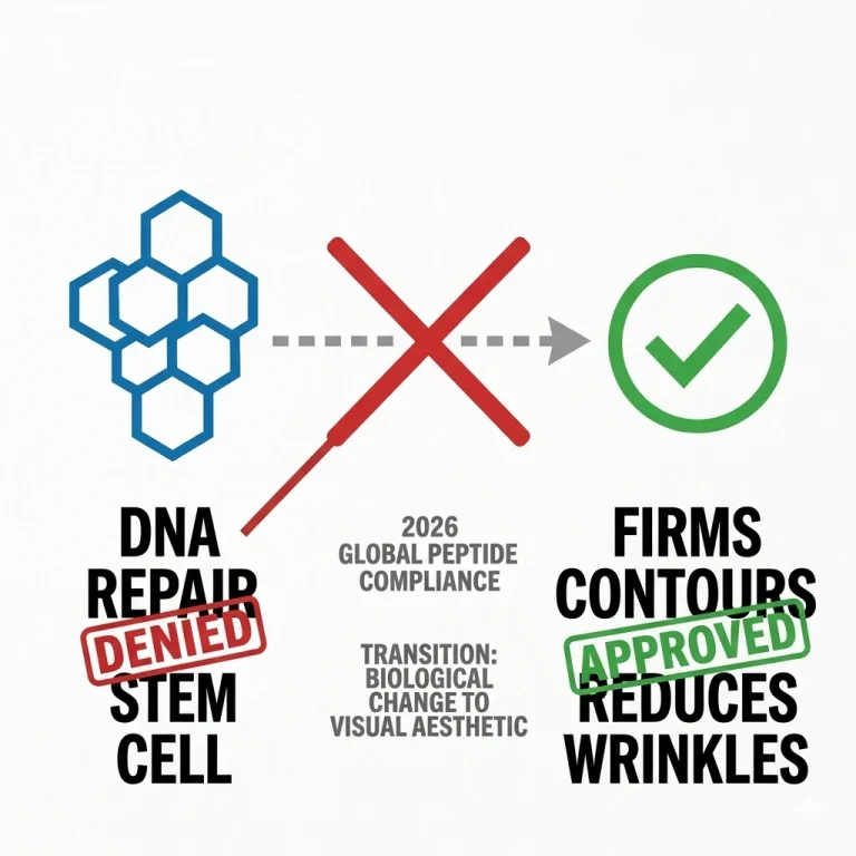 2026 Global Peptide Compliance Redpaper: Navigating the "Biological Modification" Claim Trap 7