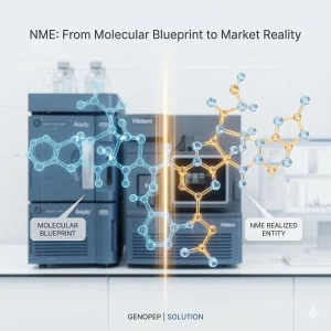 Genopep: Your strategic partner for Custom Peptide Synthesis. We bridge the gap from NME sequence to industrial cGMP production with engineering certainty.