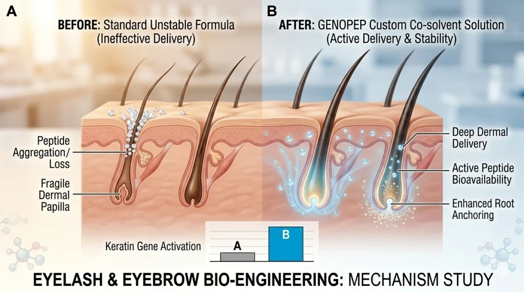 Eyelash & Eyebrow Bio-Engineering: Scaling Down Hair Growth Science for Delicate Areas 2 eyelash & eyebrow bio-engineering: mechanism study