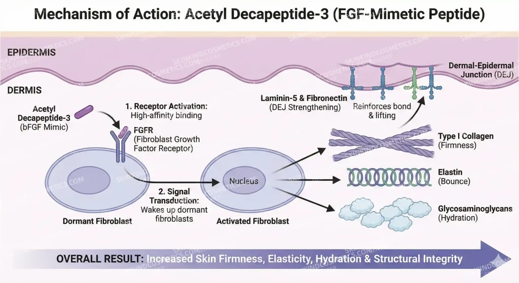 Acetyl Decapeptide-3(CAS: 935288-50-9)Barrier Repair Peptide 1
