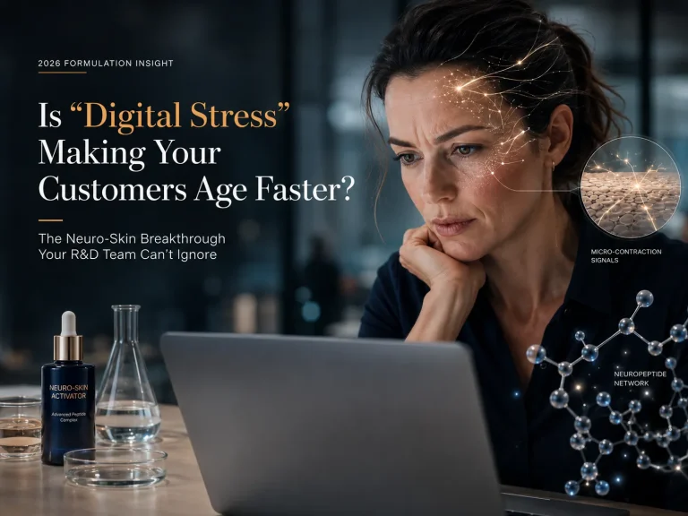Is "Digital Stress" Making Your Customers Age Faster? The Neuro-Skin Breakthrough Your R&D Team Can't Ignore 5