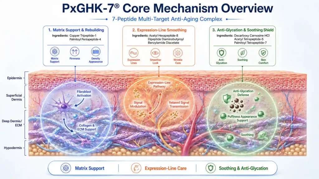 PxGHK-7® Multi-Peptide Repair Solution for Advanced Anti-Aging 1