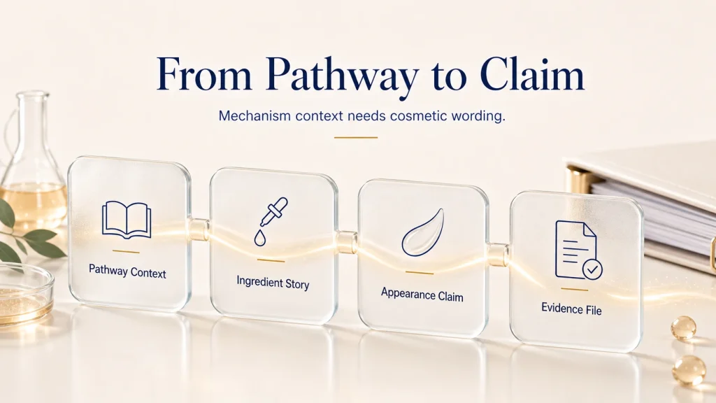 MC1-R Pathway Context for Peptide Self Tanner Claims 1