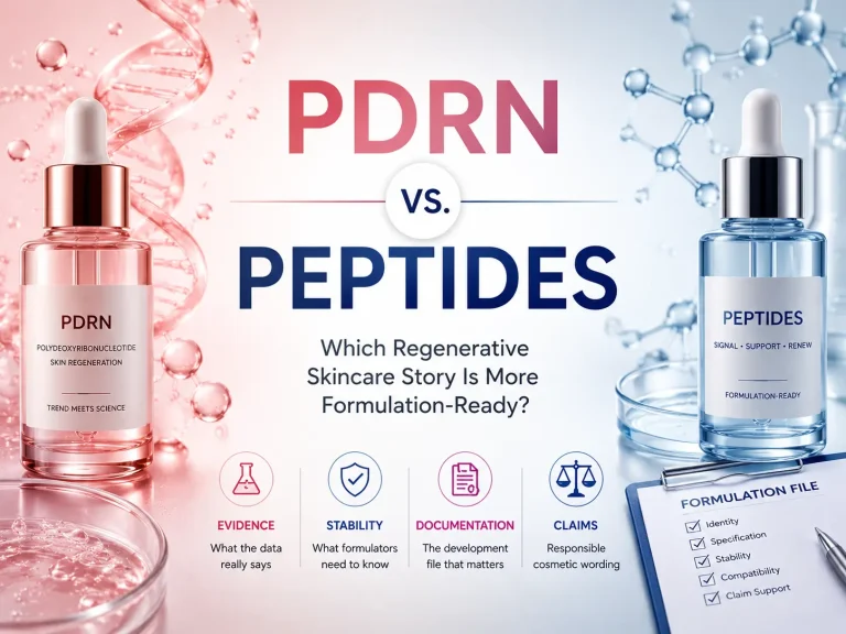 PDRN vs Peptides: Which Regenerative Skincare Story Is More Formulation-Ready? 12