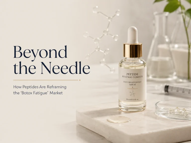 Beyond the Needle: How Peptides Are Reframing the “Botox Fatigue” Market 2