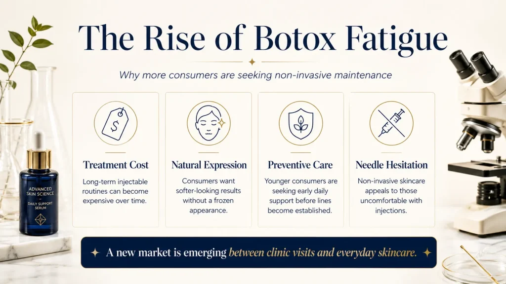 Beyond the Needle: How Peptides Are Reframing the “Botox Fatigue” Market 1