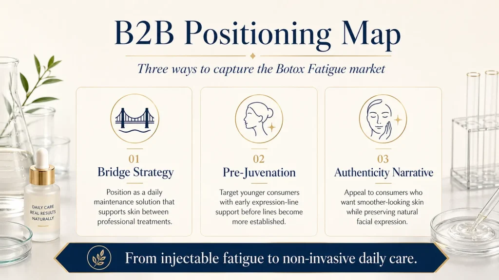 Beyond the Needle: How Peptides Are Reframing the “Botox Fatigue” Market 3
