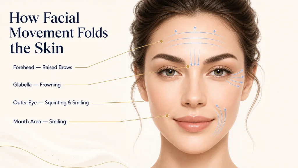 Why Do Facial Expressions Turn Into Wrinkles Over Time? 1