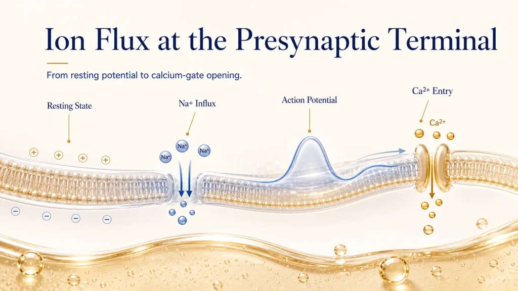 Voltage-Gated Calcium Channels: The Gatekeepers of Presynaptic Neurotransmitter Release 1