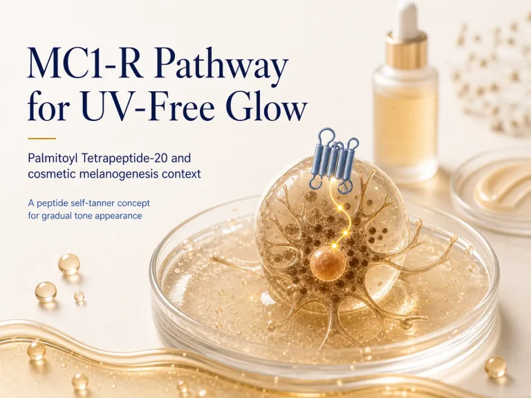 MC1-R-Inspired Signaling: The Cosmetic Pathway to UV-Free Glow 6