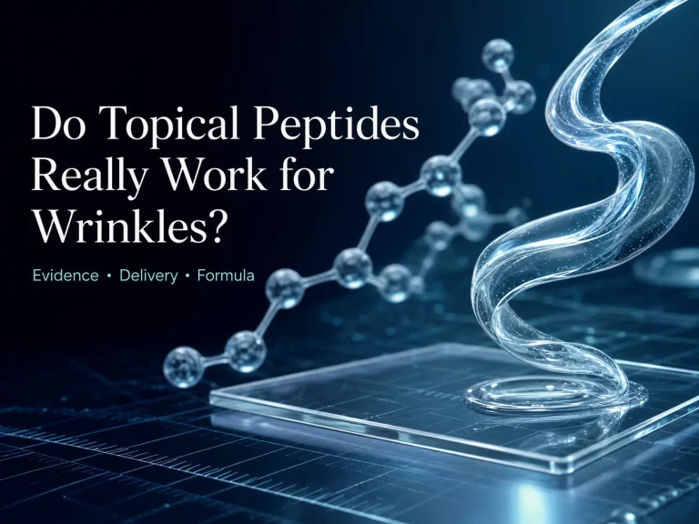 Do Topical Peptides Really Work for Wrinkles? What Cosmetic Science Can—and Cannot—Claim 5