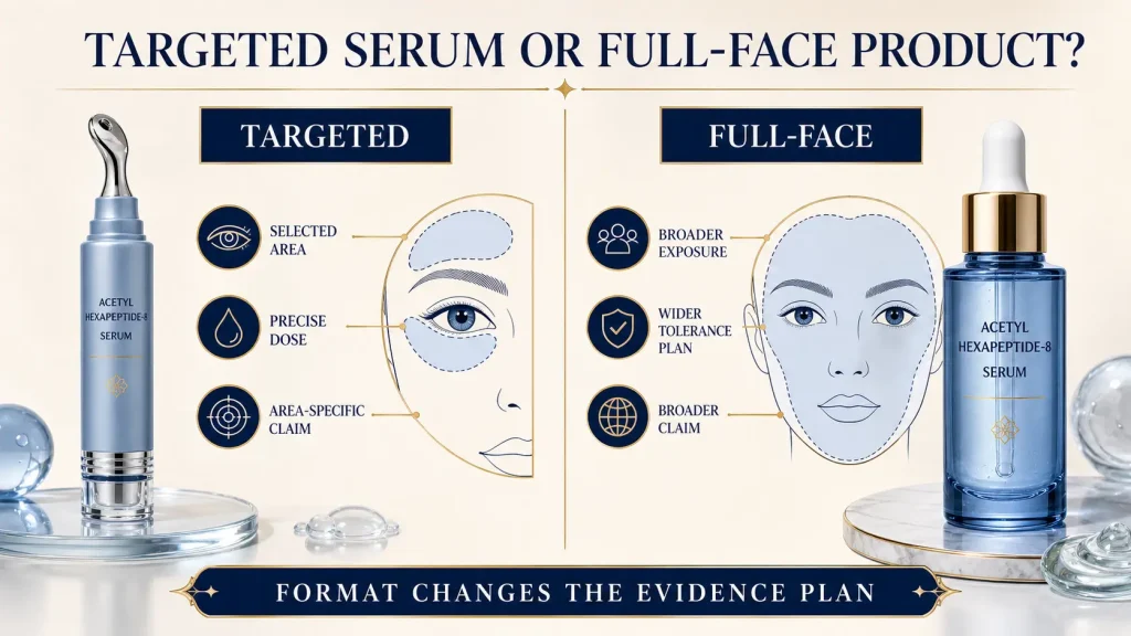 Where Can You Use Acetyl Hexapeptide-8 on the Face? Target Areas and Formulation Considerations 2