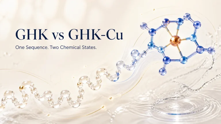 GHK vs GHK-Cu: What Changes When the Tripeptide Binds Copper? 1